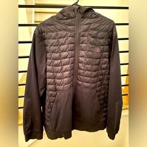 Black North Face Zip up Jacket XL